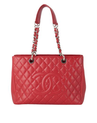GST, £1,900, Handbags, Red, Caviar Leather, Front view